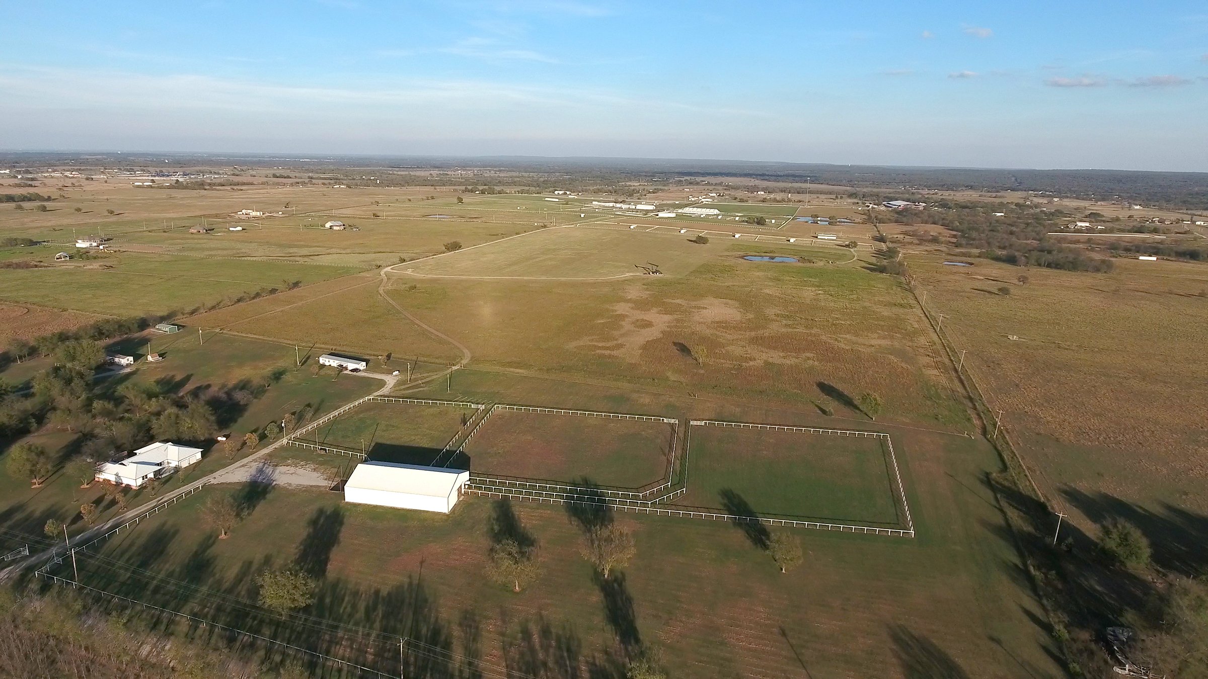 STUD BARN & HOMES TRACTS 8-11 - LAND, MINERAL & PERSONAL PROPERTY AUCTION - 236+/- OFFERED IN 12 TRACTS IN OKMULGEE CO, OKLAHOMA